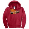 Youth Core Fleece Full Zip Hooded Sweatshirt Thumbnail