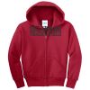 Youth Core Fleece Full Zip Hooded Sweatshirt Thumbnail